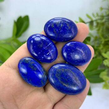 Natural Lapis Lazuli — Polished Cabochons — 69 Grams