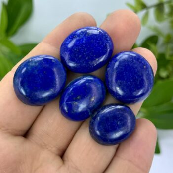 Natural Lapis Lazuli — Polished Cabochons — 35 Grams